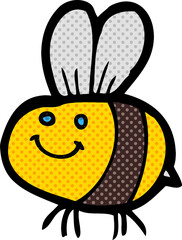 Obraz premium cartoon bee