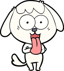 cute cartoon dog