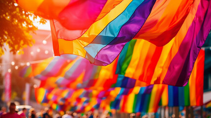 Rainbow flag, LGBT pride day