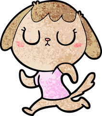cute cartoon dog
