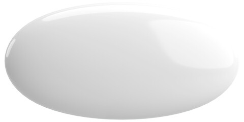 3D button. Empty button. 3D illustration.