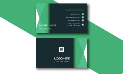 modern business card and modern presentation.