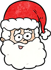 cartoon santa claus