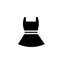 dress fashion cloth solid icon