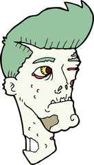 cartoon zombie