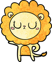 cartoon lion