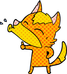 fox cartoon character