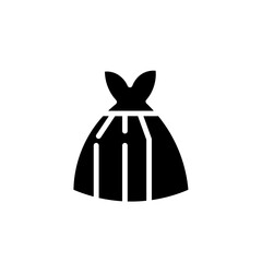 bride dress wedding solid icon
