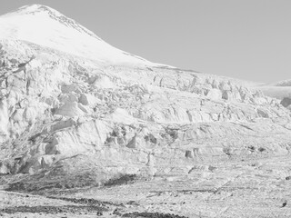 Beautiful montane landscape. Alpine climbing. Sunset in the mountains. The Tsautsasus is a region spanning Europe and Asia. Elbrus region. Mountains landscape. oetztal alps, tyrol, austria, europe