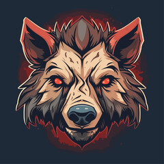 Wolf vector illustration