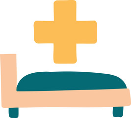 Obraz premium Medical Bed Rest