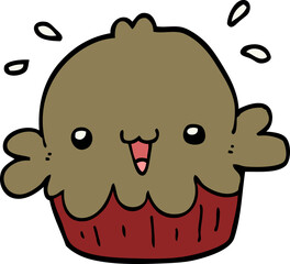 cute cartoon pie
