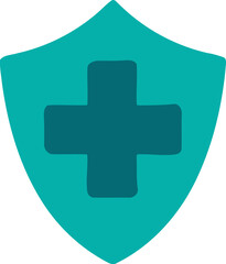 Medical Shield and Cross