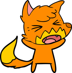 fox cartoon character
