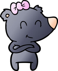 Obraz premium bear cartoon chraracter