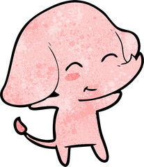 cute cartoon elephant
