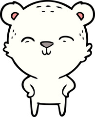 polar bear cartoon