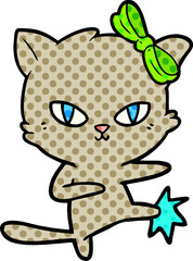 cute cartoon cat