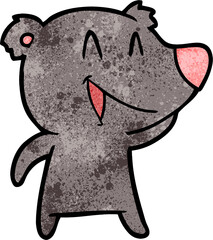 laughing bear cartoon