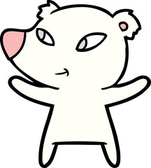 polar bear cartoon