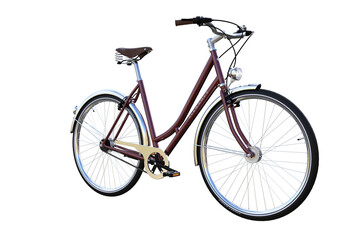 Fototapeta na wymiar bicicletta bike fondo trasparente isolato