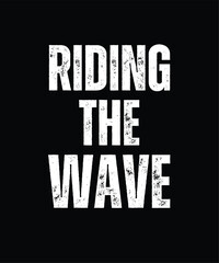 Surfing Master - Gift For Surfing Lover, Typography T Shirt Poster Vector Illustration Art with Simple Text