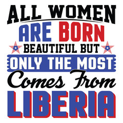 Liberia t shirt design.