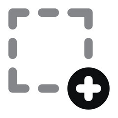 Fototapeta premium selection box icon