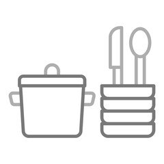 Kitchen utensils Icon