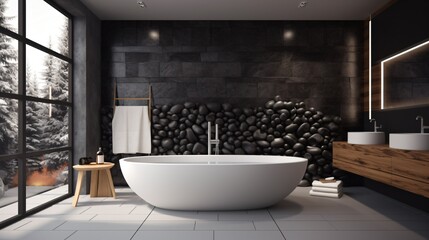 Bathroom interior
