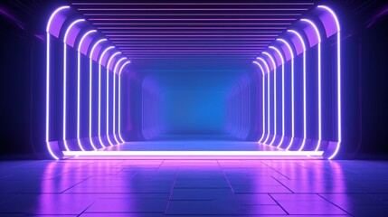 Abstract Neon Background