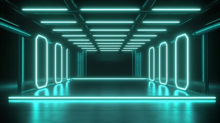 Fototapeta premium Abstract Neon Background