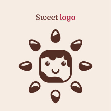 Sweet Logo, brownie very cute
