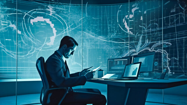 Analyzing Market Trends. A Businessman Analyst's Perspective. Generative AI