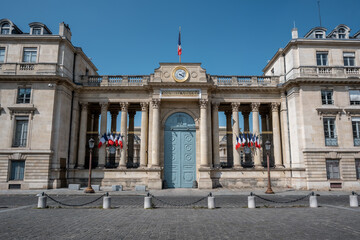 Front door of the French National Assembly