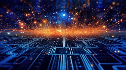 Business and economic growth on a global business network. Data-driven. Generative AI