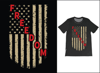 Freedom USA Vector T-shirt, Freedom t-shirt, Mandate freedom, American Flag Shirt, Fourth of July shirt, patriotic shirt, Conservative tshirt, Merica tshirt