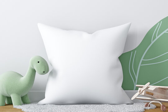 mockup pillow kids in style boho	