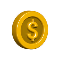 This is a beautifully designed 3d coin that you can use in web design or anywhere you like
