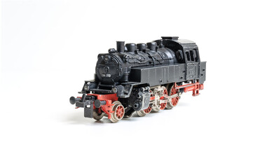 old locomotive, replica, miniature model