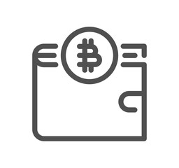 Fototapeta premium Finance related icon outline and linear vector.