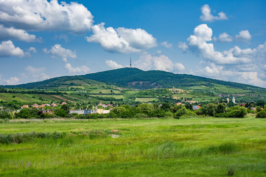 Tokaj mount in eastern Hungary