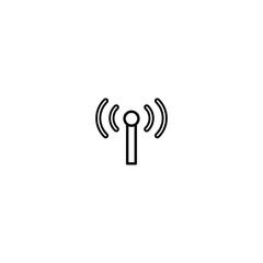 Network Communication Icon Wifi Hostpot Editable Stroke