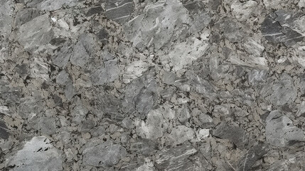 Fototapeta premium Polished dark grey granit or marble surface. Generative AI stone texture background