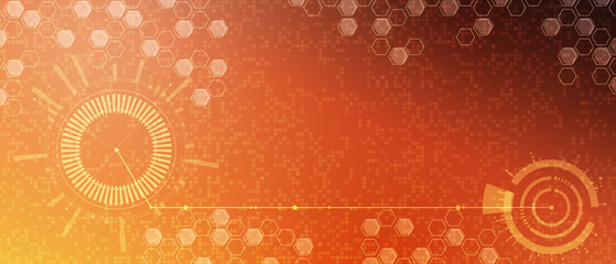 Technology background for Internet  © S-HadjAmar