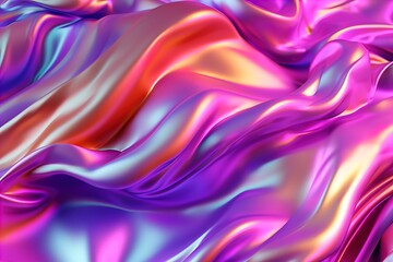 Obraz premium Hologram Texture. Pearlescent Gradient. Abstract Background.