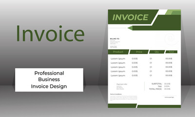 Professional Invoice Design