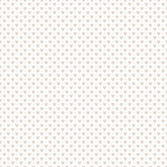Geometric seamless pattern with tiny blue hearts. - 608420518