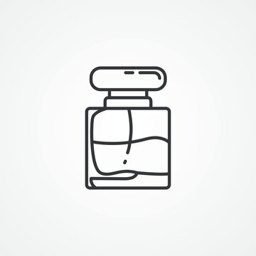 recommend clip art: Perfume line icon. Perfume outline icon.