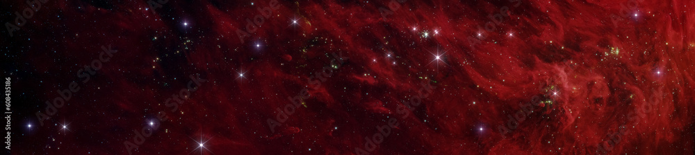 Wall mural nebula and galaxy. orion nebula cloud - this massive constellation of stars. elements of this image 